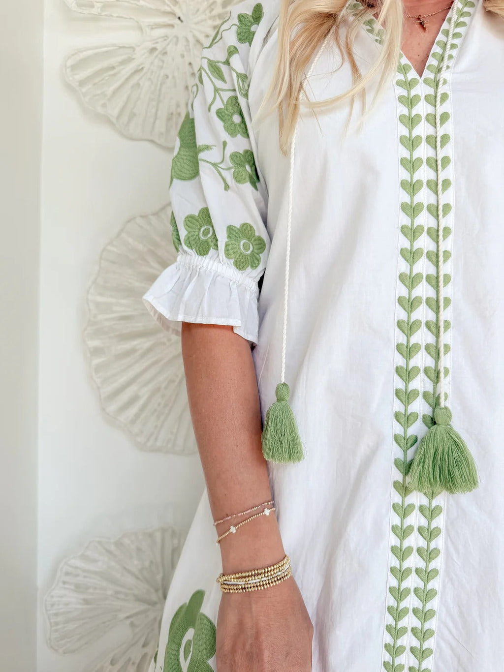 Boho Floral Midi Dress