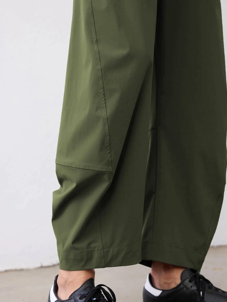Women Barrel Travel Pants