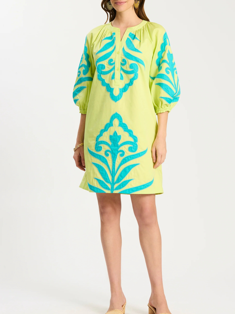 Sarah Applique Dress