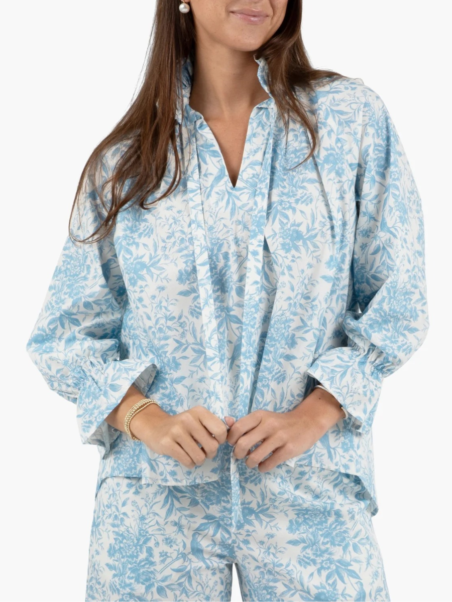 Take Pause Set- Bluebird Toile