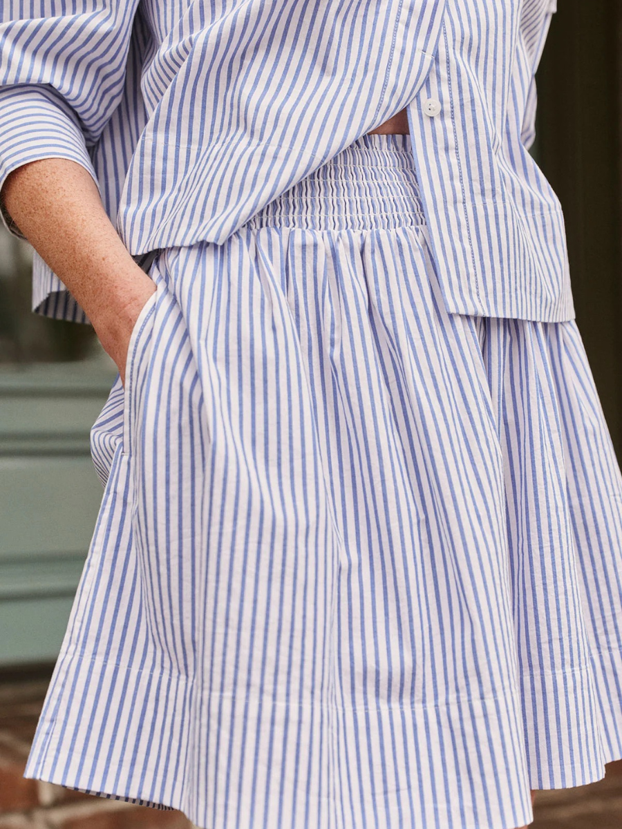 The Effortless Smocked Skirt Set