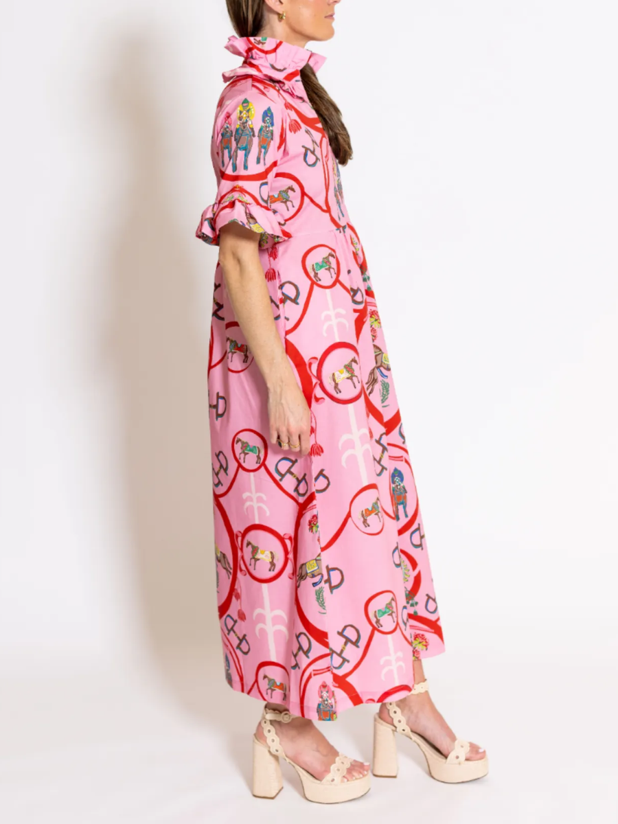 The Derby Day Midi Dress