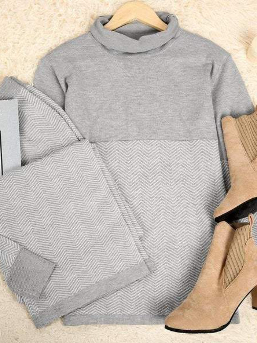 Good Feeling Herringbone Loungewear Set