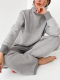 Good Feeling Herringbone Loungewear Set