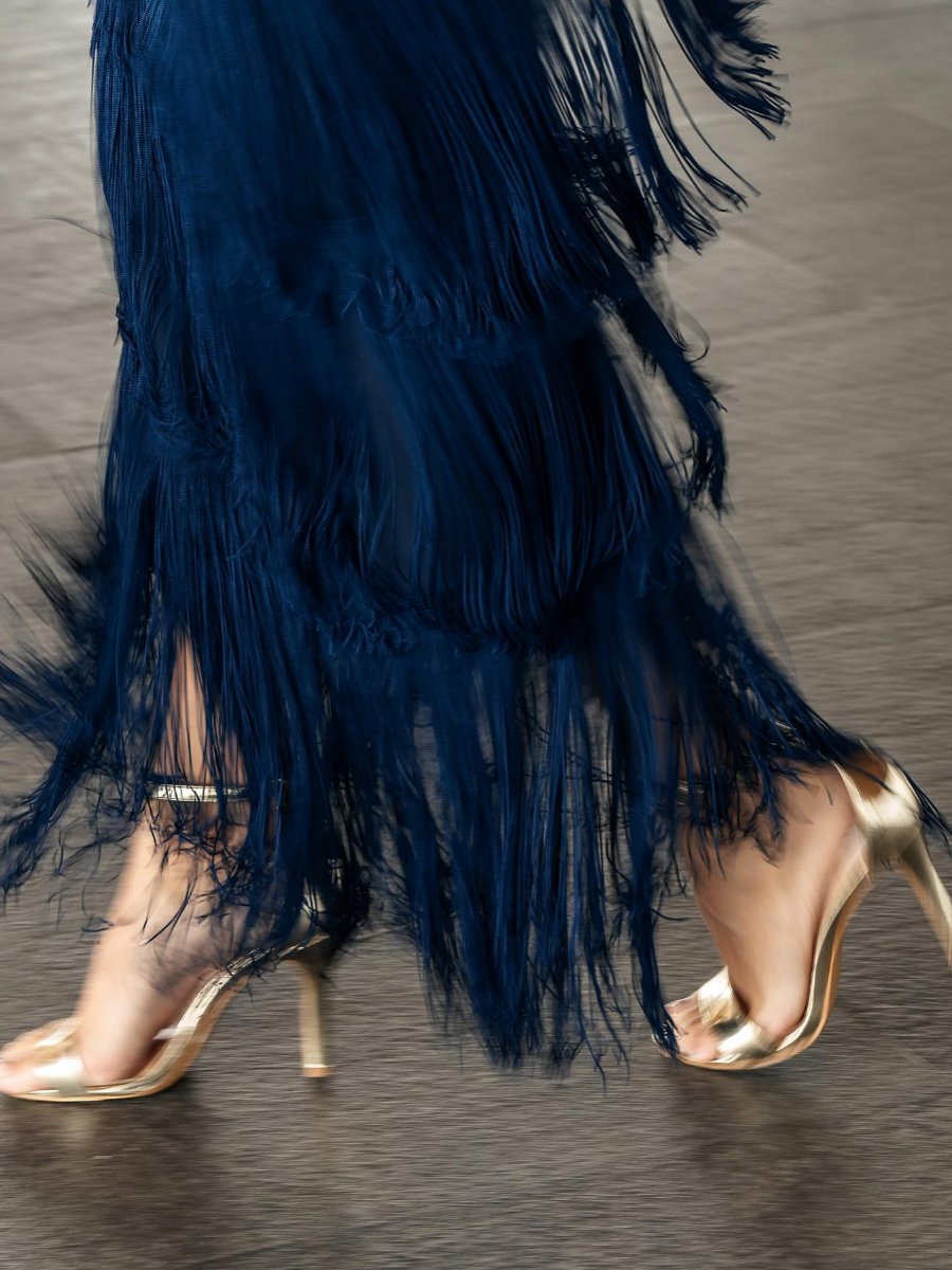 Elegant Charming Tassel Dress