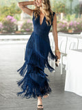 Elegant Charming Tassel Dress